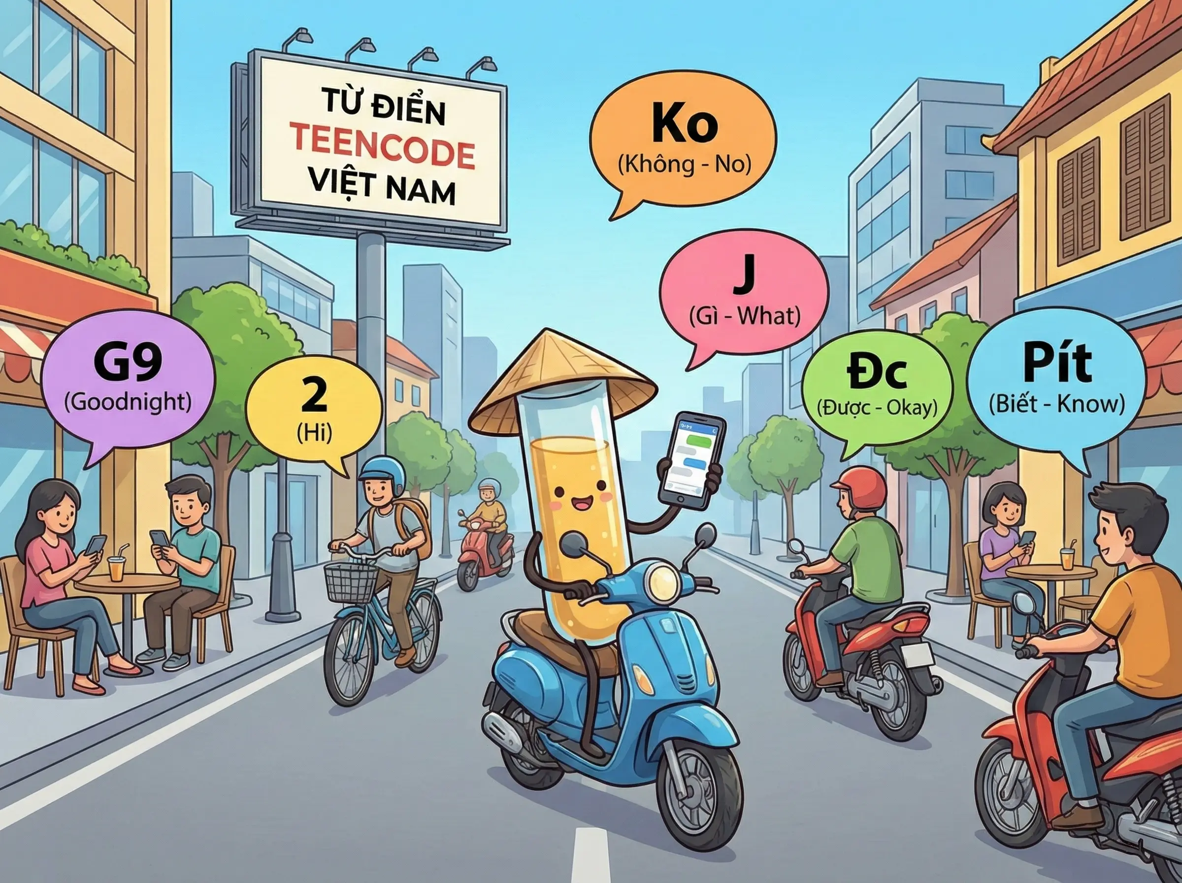 Complete Vietnamese Abbreviations Guide - Learn 100+ shortcuts, chat slang, and typing methods for Vietnamese communication