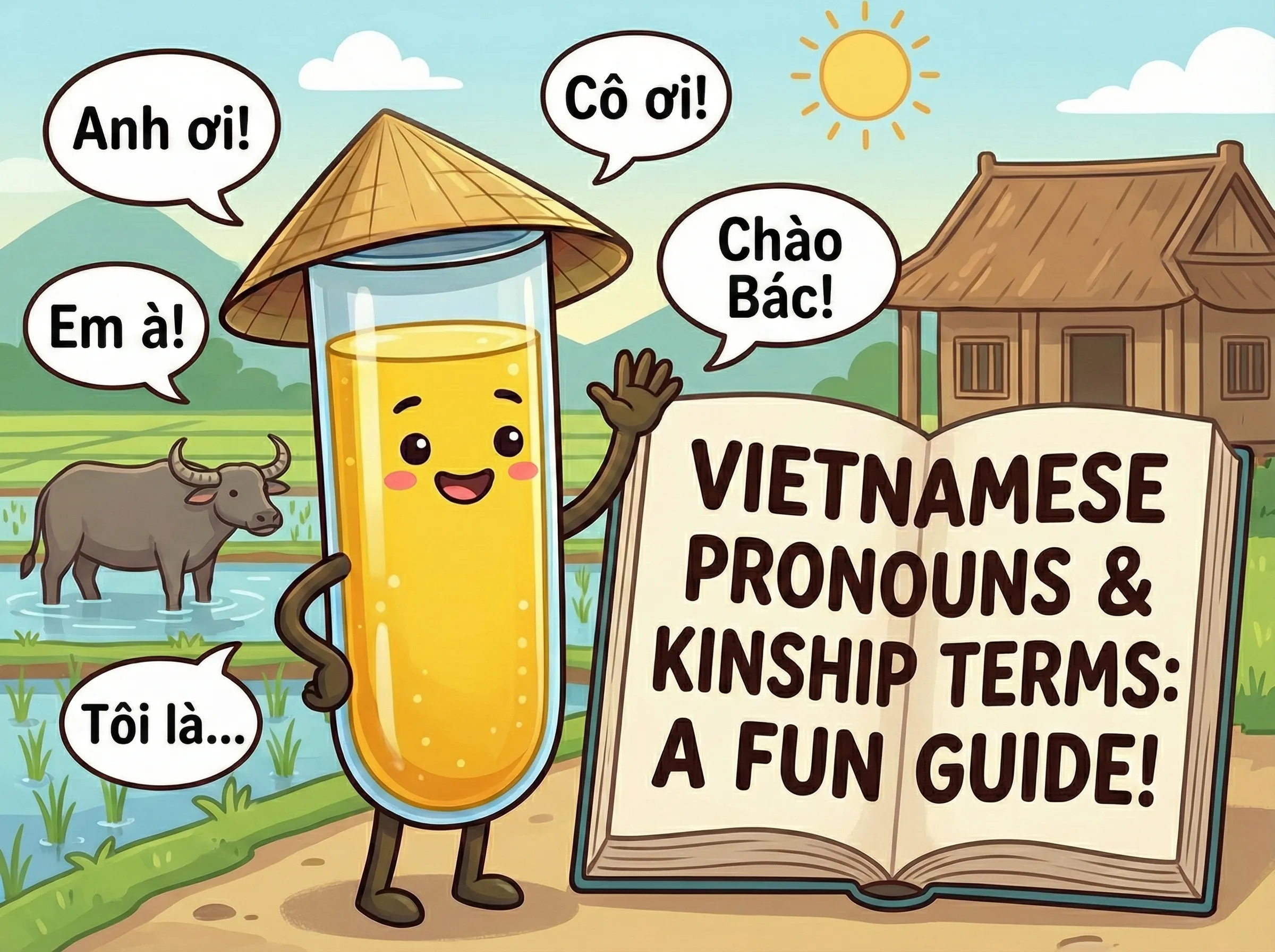 Vietnamese Pronouns and Kinship Terms Guide